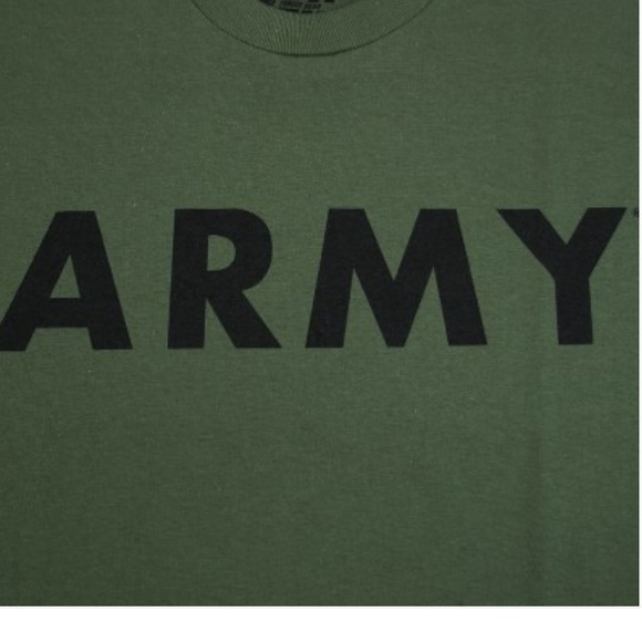 Army Green tshirt - Picture 2 of 2